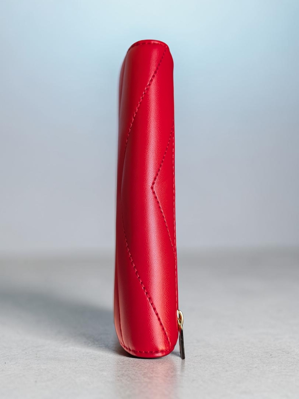 Michael Kors Jet Set Travel Large Trifold Wallet - Bright Red (NWT) - Picture 3 of 8